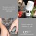 Catit Grooming Kit for Shorthaired Cats | 5-Piece Canister Set with Rubber Palm Brush, Nylon & Metal Slicker Brushes, Fine Comb, Curved Nail Clippers | White, Black, Grey | Short Hair - Buy Online on GoSupps.com