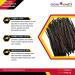 Tahitian Extract Grade-B Vanilla Beans For Extract Making By Count (15 Beans (Pack of 1)) - Buy Online on GoSupps.com