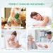 MQUPIN Reusable Women Bandage | 5 Pieces 25cm Bamboo Fiber Panty Liners | Super Absorbent & Washable with Storage Bag | Eco-Friendly Solution - Buy Online on GoSupps.com