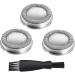 Poweka HQ56 Replacement Shaver Heads for Philips Norelco HQ55 HQ56 HQ3 HQ4 HQ6 - Compatible Razor Blades for Smooth Shaving - Buy Online on GoSupps.com