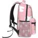 Shop Large Capacity Lightweight Dental Backpack for Men & Women - Padded Straps Pink Art Design for Sports & Travel - Buy Online on GoSupps.com