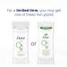 Dove 0% Aluminum Deodorant - Cucumber & Green Tea, 24H Odor Protection, 4 Count, 2.6 oz Each - Gentle, Alcohol-Free - Buy Online on GoSupps.com