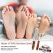 Pedicure Foot File & Callus Shaver Set - Wood Handle Shaver, 30 Blades, Foot File, Colossal Rasp - Foot Care Kit for Callus Removal - Buy Online on GoSupps.com
