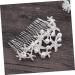 FOMIYES Bridal Hair Accessories Handmade Hair Combs Prom Hair Accessories Silver Hair Comb Handmade Hair Accessories Tiara Wedding Hair Comb Wedding Headpiece Pearl Headgear Bride - Buy Online on GoSupps.com
