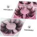 Beavorty 1Pair Fake eyelashes makeup faux eyelash black eyelashes fake long eyelash dramatic eyelashes natural false eyelashes natural fake lashes Creative Eyelashes tool Miss slim - Buy Online on GoSupps.com