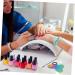 Mikikit Palette Pour Nail Art En Acier Inoxydable 16 Cm Outils De M lange Couleurs Professionnel Accessoires Manucure Usage Salon Et Maison - Buy Online on GoSupps.com