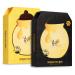 Papa Recipe Bombee Sheet Mask, Korean moisutrizing honey mask pack for dehydrated and sensitive skin. 20 sheets (Honey+Black) Yellow+Black