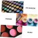FOMIYES 2pcs Diy Eyeshadow Palette Magnetic Trays Empty Makeup Eyeshadow Sub Package Case Eye Shadow Market 15x10x0.80cmx2pcs Blackx2pcs - Buy Online on GoSupps.com