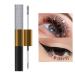 Glitter Mascara Glitter Eye Makeup Smudge-Proof Mascara Lashes and Brows Makeup Eye Liner Mascara Glitter Lashes Mascara Eye Makeup for Lashes Smudge-Proof Glitter Mascara