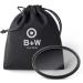 B+W 49mm MRC Nano Glass Circular Polarizer Filter - High Transmission Kaesemann - Buy Online on GoSupps.com