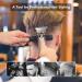URAQT Cordless Hair Clippers for Men - Electric Trimmer Beard Shaver Kit with 4 Guide Combs and 2 Hair Combs - Waterproof T-Blade Grooming Set (Silver) - Buy Online on GoSupps.com