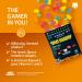 Powerbears Space Invaders Gummy Bears - 20% Fruit Juice Vitamins 6 Fruity Flavors | 50 Pack (20g each) - Shop Now! - Buy Online on GoSupps.com