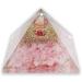 Buy LAMARE Orgonite Pyramid - Rose Quartz 2.4 (61 mm) for Energy Healing & Home Decor - International Shipping Available - Buy Online on GoSupps.com