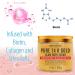 24K Gold Body Scrub with Collagen & Stem Cells - Exfoliating Salt Scrub for Skin Moisturizing, Acne, Cellulite, Wrinkles & Scars - 11 oz - Buy Online on GoSupps.com