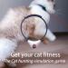 CJHZQYY Rechargeable Laser Pointer Collar for Cats Wearable Automatic Cat Laser Collar Toy for Indoor Kittens & Cats Electric Cat Collar Smart Toy Pet Exercise Toys (Black) - Buy Online on GoSupps.com