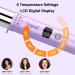 5 in 1 Curling Wand Set with Interchangeable Barrels for Wavy Hair Styling | LCD Display & Temperature Adjustment | Gifts for Women - Buy Online on GoSupps.com