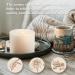 Plingry Coffee Scented Candle - Non-Toxic Soy Wax Wood Wick Ceramic Jar Aromatherapy for Home Relaxation - 7oz - Buy Online on GoSupps.com