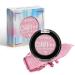 DE'LANCI Glitter Eyeshadow  Korean Eye Glitter Richly Pigmented Long Lasting Shimmer Eyeshadow  Cute Multichrome Sparkle Eyeshadow  Bling Cream Eye Shadow for Fair Mature Skin  Talc Free  Sliver/Pink Pluto 1G