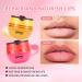 DMSKY 12 PCS Bee Lip Balm Lip Mask Honey Pot, Propolis Lip Mask Overnight Moisturizing Lip Balm with Stick, Sleeping Lip Mask Hydrating Prevention Dry & Cracked, Reduce Lip Lines 2*Strawberry & Green Apple & Peach & Lemon &  - Buy Online on GoSupps.com