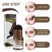 Waterproof Eyebrow Stamp Stencil Kit with 10 Reusable Molds & 2 Pencil Brushes - Dark Brown | Professional Brow Shaping Tools - Buy Online on GoSupps.com