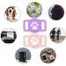 Coholl Protective Cover for Apple AirTag - 3 Pack Silicone Shell for Pet Collars GPS Finder Case for Dogs & Cats Bright Pink & Purple Holders for Kids & Seniors - Buy Online on GoSupps.com