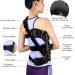 Spinal Back Orthosis Adjustable Scoliosis Corrector with Soft Shoulder Pads 3-point Mechanics Principle Structure and Relieve Pressure Adjustable 4 Levels Heighta and Position for Hunchback - Buy Online on GoSupps.com