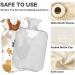 Hot Water Bottles with Cover - Autumn Rooster Design | 2L for Pain Relief Headaches & Feet Warmer - Buy Online on GoSupps.com