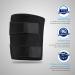 Thigh Brace Support - Adjustable Neoprene Compression Sleeve for Hamstring & Quad Pain Relief | Injury Recovery for Men & Women - Buy Online on GoSupps.com