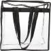 2 Pack Clear Stadium Approved Tote Bags with Zipper - 12x6x12 Large Bags for Concerts - Buy Online on GoSupps.com