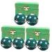 Clispeed 6 Stk Health Massage Handball Chinese Medicine Ball Rolling For hand exercises Stress Balls for adult massage ball Hand training balls that plays