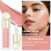 PASNOWFU Liquid Cream Blush Makeup - Lightweight & Long-lasting Cheek Tint with Dewy Finish in Nude Pink 01 - Buy Online on GoSupps.com