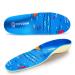 Kids Flat Feet Arch Support Insoles - Kids Arch Support Shoe Inserts for Flat Foot  Plantar Fasciitis  Fallen Arches  Heel Pain -(Blue M) Blue M(2.5-3.5 M Little Kid)