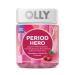 OLLY Period Hero Gummies PMS Support Supplement * Chasteberry Vitamin B6 Calcium Cran-Raspberry Flavor 30 Day Supply - 60 Count
