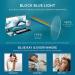 CARA Reading Glasses 4 Pack Round Frame Spring Hinge Computer Reader for Men and Women - Anti-blue + 2.5 Diopters (Set of 4) - Buy Online on GoSupps.com