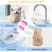 ZYNERY Double Sided Nail Cleaning Brush - Set of 4 | Multi-Function Scrub Brush for Fingers and Toenails | Plastic Nail Scrubbing Brush for Home Use - Buy Online on GoSupps.com