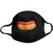 Urban Classics Unisex MT1622 Burger & Hot Dog Face Mask 2-Pack | Fashion Scarf - Black One Size | International Shipping Available - Buy Online on GoSupps.com