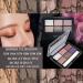 Mallofusa 6 Colors Eye Shadow Palette - Shimmer, Matte & Smokey Shades - 0.42 oz Makeup Kit - Buy Online on GoSupps.com