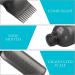 Gezimetie Root Comb Applicator Bottle Hair Oil Applicator Brush 3 Pack Hair Oil Bottle for Hair Root Comb Color Applicator Bottle 6 Ounce with Graduated Scale Black 3pcs-black - Buy Online on GoSupps.com