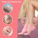 6 Pairs Silicone Moisturizing Socks for Dry Cracked Feet - Thickened Exfoliating Foot Mask for Women | Spa Gel Foot Care After Pedicure - Buy Online on GoSupps.com