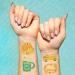XO Fetti Fall Temporary Tattoos for Kids - 32 Glitter Styles | Autumn & Pumpkin Birthday Party Supplies - Buy Online on GoSupps.com