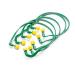 SATA 5 Pairs ANSI and CE Compliant  Banded Round Shape Silicone Earplugs  NRR 23dB  SNR 29dB - STFH0431 1 Pair Banded