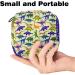 Portable Dinosaur Storage Bags for Women's Bandages & Menstrual Pads - Cute & Functional | Ideal for School & Office - Buy Online on GoSupps.com