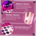VINTORKY 1 Box Eyeshadow Palette Matte Eyeshadow Woman Eyeshadow Pallet Eyeshadow Powder Colorful Plastic - Buy Online on GoSupps.com