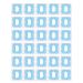 30pcs Ultra Thin Blue Sleep Mouth Tape for Night - Mouth Tape Breathing Training - Buy Online on GoSupps.com