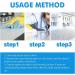 Stone Stain Remover Cleaner Stone Crystal Plating Agent and Granite Oil Stain Cleaner for Household Use All-Purpose Stone Cleaner and Polish for Marble Granite Quartz and More (1 Set) - Buy Online on GoSupps.com