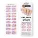 MOYOU LONDON Semi Cured Gel Nail Strips 20 Pc. Gel Wraps for Nails Get 1 Free UV Lamp when you Get 3 or More Easy Apply & Remove for Salon-Quality Manicure -foxicure 01