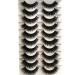 Gmagictobo Fake Eyelashes Natural 15MM Cat Eye Lashes Pack Short Fluffy Faux Mink Thick Curly 3D Dramatic Soft Strip False Eye Lashes Multipack Natural Cat Eye Lash