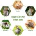 Natural Flowers Flavored Timothy Hay Sticks | Handmade Chew Toys for Small Animals | 5.29oz Pack - Buy Online on GoSupps.com