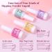 Saviland 4+4pcs Dip Powder Liquid Set - French Manicure Starter Kit with Base, Top Coat, Activator, Saver Brush - 15MLx4 Dipping Powder Liquid Set - Clear - Buy Online on GoSupps.com