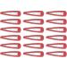 Zac's Alter Ego Set of 18 Grips/Hair Clips - School Colours Red - Buy Online on GoSupps.com